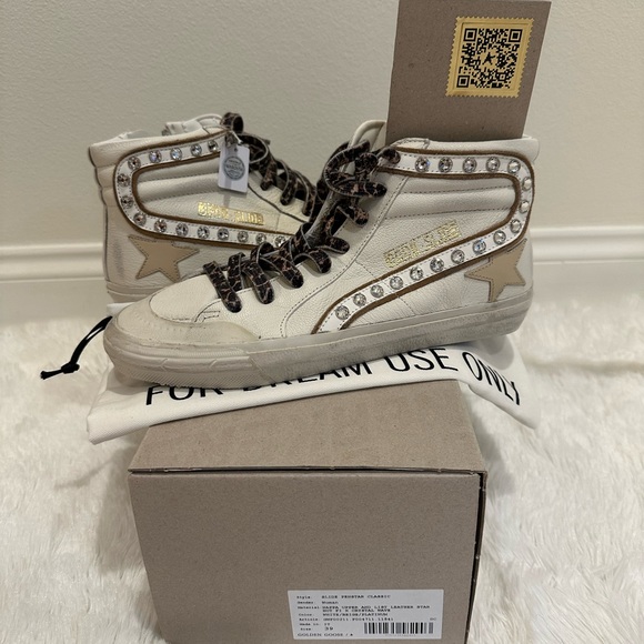 “SWAROVSKI Golden Goose SLIDE - Size 39 - Picture 7 of 10